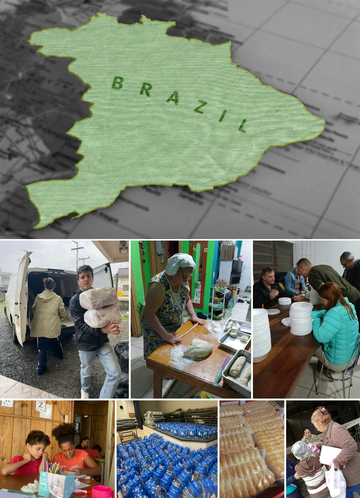 À Rio Grande do Sul, au Brésil, les capacités développées grâce aux efforts de développement de communautés ont été essentielles pour les efforts de secours et pour garder l’espoir durant les inondations.