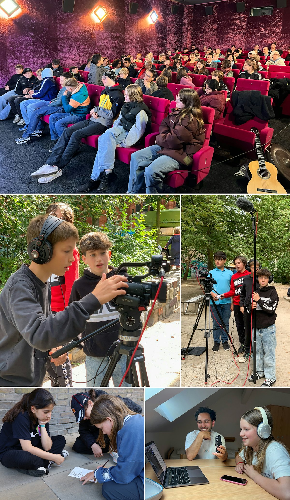 Un groupe de jeunes à Potsdam, en Allemagne, a réalisé un court-métrage sur le thème de l’amitié véritable au milieu des interactions digitales, projeté dans un cinéma local pour inspirer une réflexion communautaire.